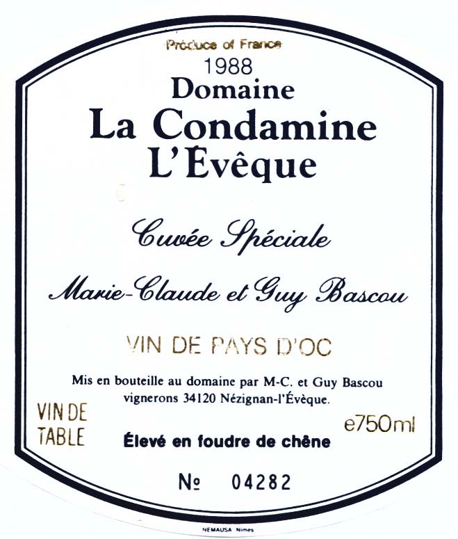 VDP-Oc-Condamine l'Eveque 1988.jpg